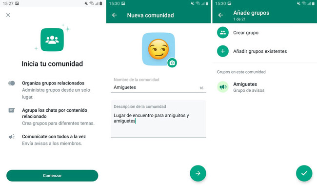 comunidades de whatsapp